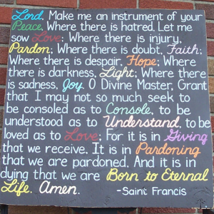 prayer of peace, St Francis