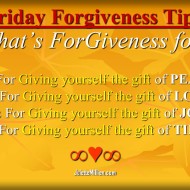 What’s ForGiveness For?