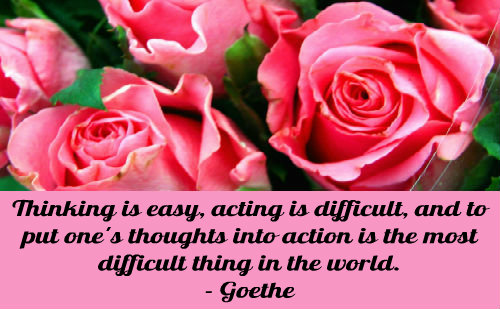 Thoughts - Goethe